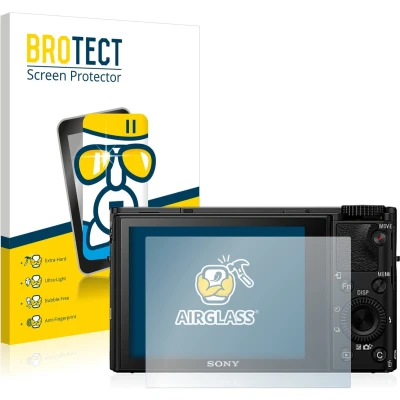 Afbeelding van BROTECT Screenprotector voor Sony Cyber Shot DSC RX100 IV Folie Beschermfolie Beschermglas transparant
