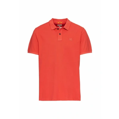 Afbeelding van camel active Poloshirt, Heren, Maat: 6XL, Sunfaded red