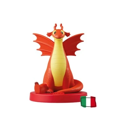 Afbeelding van FABA Sonoro figuur Lily en Draghetto. Leer de vriendelijkheid verhalen klanksprookjes, jongens meisjes 2 4 jaar, spel Italiaanse versie, leerinhoud