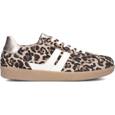 Afbeelding van Gabor 300 Sneakers Suède Dames Bruin Maat 37,5