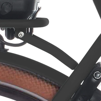 Afbeelding van Cortina Achterdrager bracket 50/53 arrant black matt