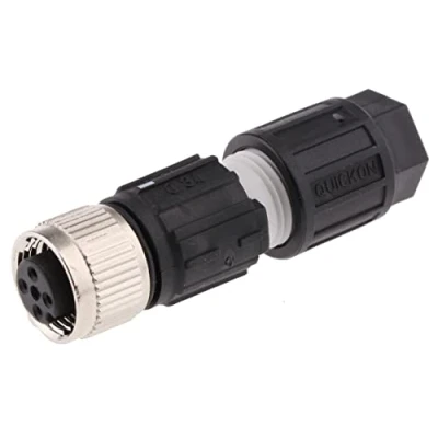 Afbeelding van Phoenix Contact 1521588 Sensor/actuator connector, niet geassembleerd M12 Aantal polen: 4 Bus, recht 1 stuk(s)