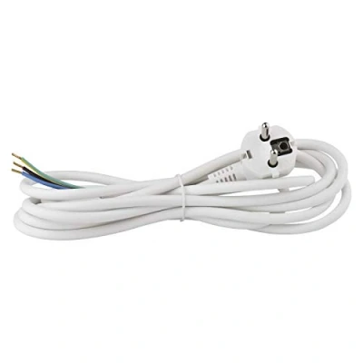 Afbeelding van EMOS KF CR2 H05VV F3 (HY005 F) Flexo kabel PVC 3x0,75 mm 3M wit