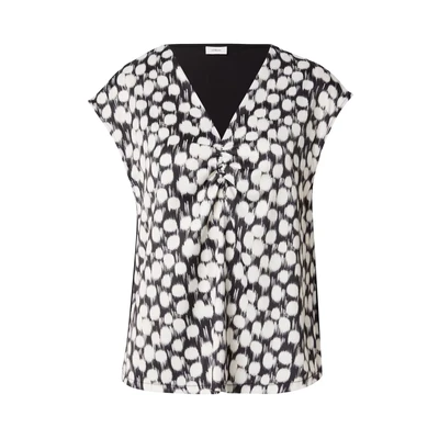 Afbeelding van s.Oliver Black Label Tshirt print, Dames, Maat: 32, Schwarz
