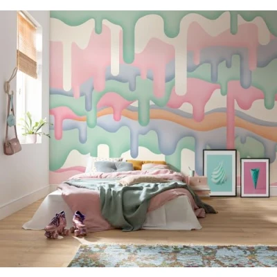 Afbeelding van Komar fotobehang vlies Smelten maat 300 x 250 cm (set)