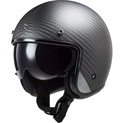 Afbeelding van LS2 Helm Bob C OF601 mat carbon maat S
