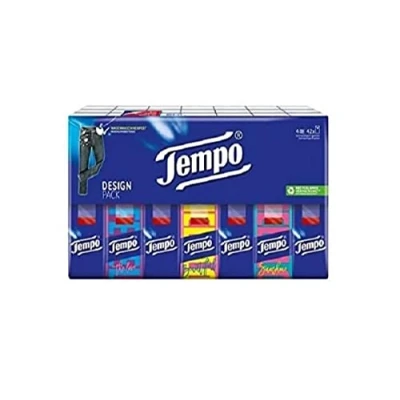 Afbeelding van Tempo Original zakdoekjes 4 laags tissues 42 x 10 stuks = 420