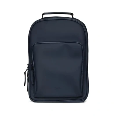 Afbeelding van Rains Book Daypack W3 navy Laptoptas Schoolrugzak backpack