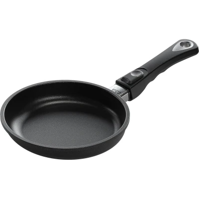 Afbeelding van AMT Gastroguss Koekenpan 20 cm Inductiegeschikt Lotan® Antiaanbaklaag Afneembare Steel O...