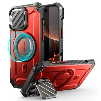 Afbeelding van SUPCASE MagXT serie hoesje voor iPhone Pro (release 2024) (Ruddy)