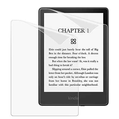 Afbeelding van MoKo Antireflectiescherm, compatibel met Kindle Paperwhite 11e generatie 2021, [2 pack] [krasbestendig] Premium PET filmbeschermfolie maximale volledige dekking, mat, mat