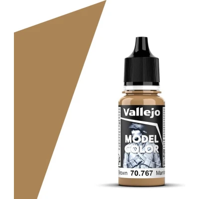 Afbeelding van Vallejo 70767 Model Color Desert Brown Acryl 18ml Verf flesje