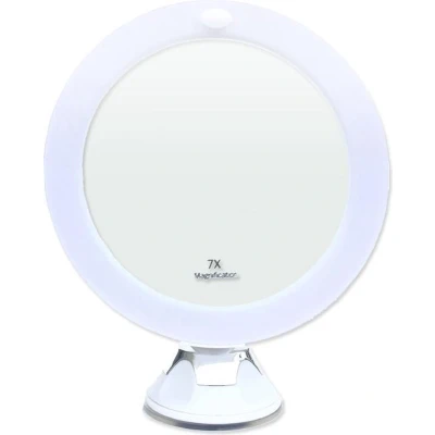 Afbeelding van Make up spiegel met LED verlichting (7x vergrotend)