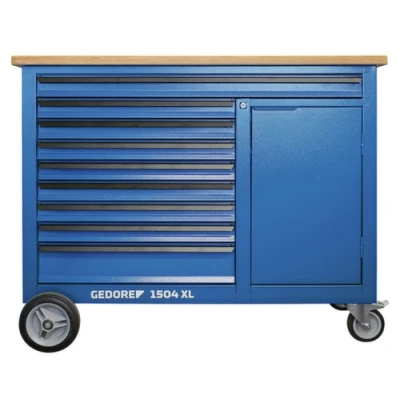 Afbeelding van Gedore 1504 XL S 306 AGRAR VERRIJDBARE WERKBANK GEREEDSCHAPSET DELIG 3434834