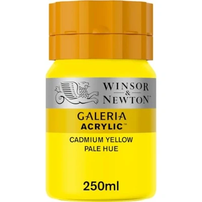 Afbeelding van Winsor &amp; Newton Galeria Acrylverf 250ml Cadmium Yellow Pale Hue