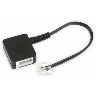 Afbeelding van Shiverpeaks Adapter Wst. RJ11/TAE F koppeling met 20cm kabel (alleen als VF v. 5), Telefoon accessoires