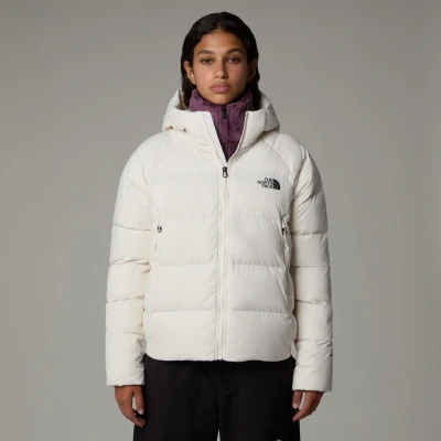 Afbeelding van The North Face Hyalite Hoodie Gewatteerde jas, Dames, Maat: Medium, White dune