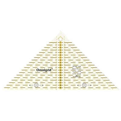 Afbeelding van Prym Omnigrid (20cm) 1/4 vierkante snelle driehoek liniaal 1 eenheid