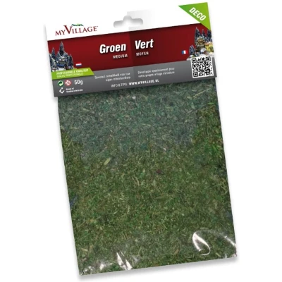 Afbeelding van My Village Strooisel Groen Medium 50g
