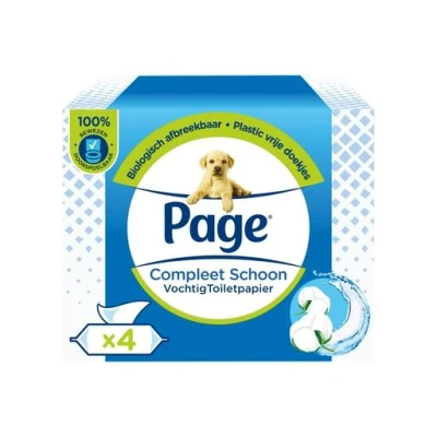 Afbeelding van Page Cotton Fresh vochtig toiletpapier navulverpakking