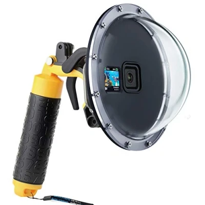 Afbeelding van SOONSUN Dome Poort voor GoPro Hero 12 11 10 9 Zwart 45 M Waterdichte Lens met Behuizing Case Zwarte Camera Onderwater Photograhpy Accessoires