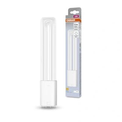 Afbeelding van Osram dulux led lamp buis eenkneeps 2g11 8w 1000lm 4000k 38ma straling 140graden frost wit ip20 dxl 44x230mm 4058075557499