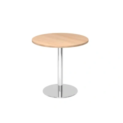 Afbeelding van Bistro F80R C Systeem conferentietafel Beuken / Chroom