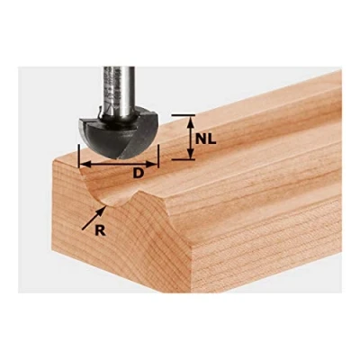 Afbeelding van Festool Accessoires HW S8 R4 Holprofielfrees 490983