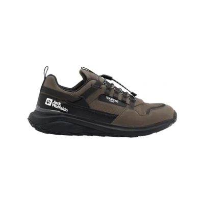 Afbeelding van Jack Wolfskin DROMOVENTURE Athletic Texapore Low M Wandelschoen, Cold Coffee, 48 EU, koude koffie, EU