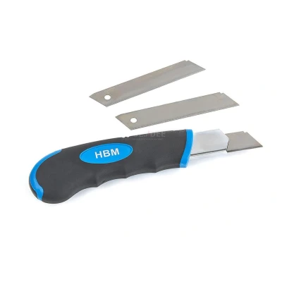 Afbeelding van HBM Professioneel 18 mm Afbreekmes met 3 Messen