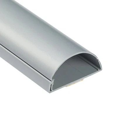 Afbeelding van D Line kabelgoot flfr1d6030 a 1 m 60 x 30 mm aluminium look