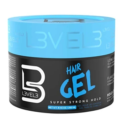 Afbeelding van LEVEL3 Super Strong Hair Styling Gel 250ml 16 STUKS