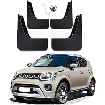 Afbeelding van 4 stuks auto spatlappen voor Suzuki Ignis II 2020(Facelift 2020), spatborden en achter wielbescherming spatwaterdichte accessoires