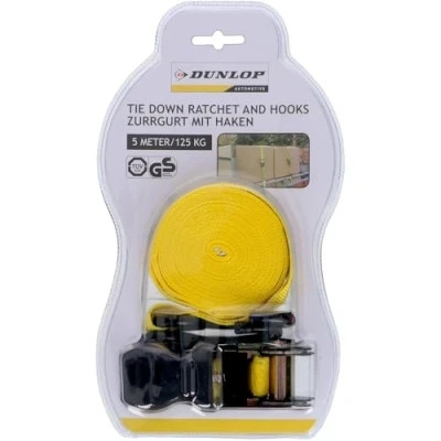 Afbeelding van Dunlop Spanband met Ratel Sjorband 5M Max. Spancapaciteit 125KG