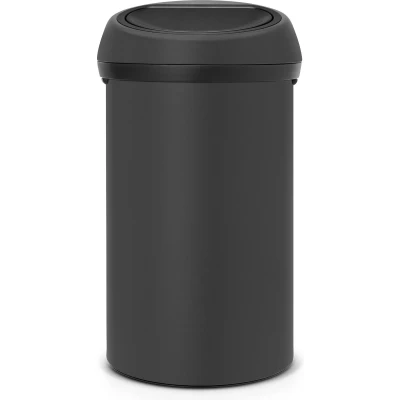 Afbeelding van Brabantia Touch Bin Prullenbak 60 liter Mineral Infinite Grey