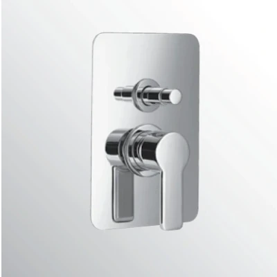 Afbeelding van Huber Soft Inbouw Badmengkraan Chroom SF.000210.21