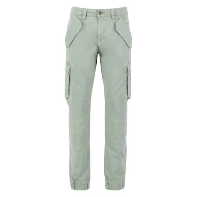 Afbeelding van Alpha Industries Combat LW Cargobroek, Heren, Maat: 30, Dusty green