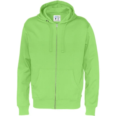 Afbeelding van Cottover HOODIE FULL ZIP MAN GOTS GECERTIFICEERD 141010 Groen