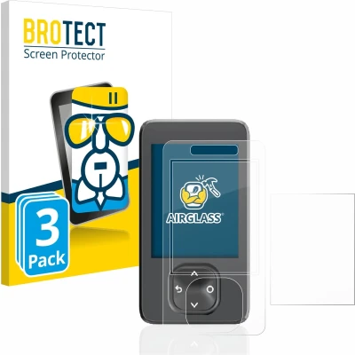 Afbeelding van BROTECT Glas Screen Protector voor Dexcom G7 CGM (3 Stuks) Schermbeschermer [9H Hardheid, Beschermglas Folie niet Gehard Glas]