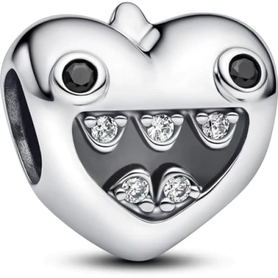 Afbeelding van Pandora 793768C01 Mum’s Little Monsters Bedel inStock horloge Zilverkleur