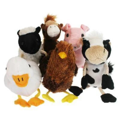 Afbeelding van Finger Puppets: Puppets Farm Set of 6