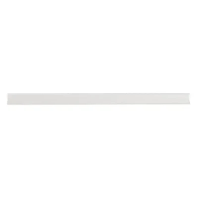 Afbeelding van Donau Universele klemrails, 10 stuks, klemrail DIN A4, 4 mm, voor ca. 40 vellen, klemlijst zichtwerende strepen, bevestigingsclips, pvc, transparant