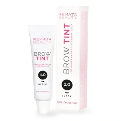 Afbeelding van Renata Beauty Wenkbrauwverf Premium Wenkbrauw Verf 15 ml Aanpasbare, Langdurige Eyebrow Tint met 4 weken resultaat Veilige en Milde Beschikbare Kleuren [Zwart]