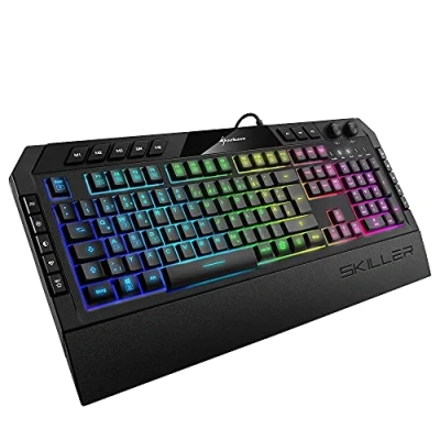 Afbeelding van Sharkoon, USB, Skiller SGK5 gaming toetsenbord DE lay out