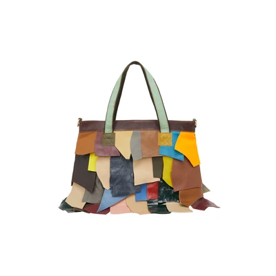 Afbeelding van IZIA Handtas, Dames, Maat: One Size, Green multicolor