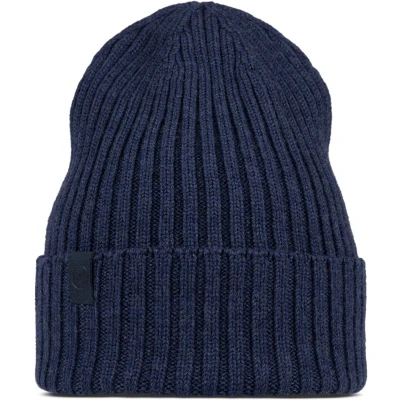 Afbeelding van Buff Norval Merino Hat Beanie 12424271710, Unisex, Marineblauw, Muts, maat: One size