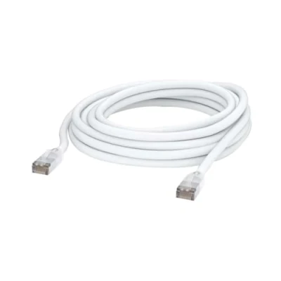 Afbeelding van Ubiquiti UACC cable PATCH OUTDOOR 8M W networking White Cat5e S/UTP (STP)