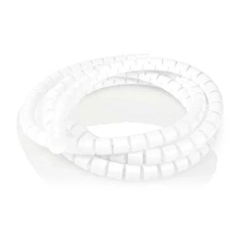 Afbeelding van Spiraalband Nedis 2 meter (Ø 16 mm, Wit)