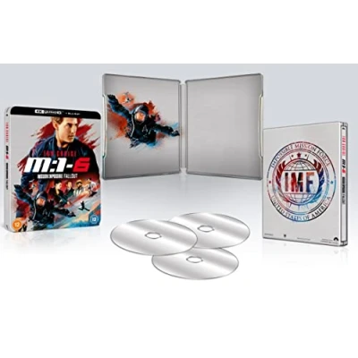 Afbeelding van Mission: Impossible 6 Fallout 4K UHD + Blu ray Steelbook [Region A &amp; B C]