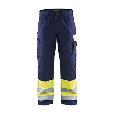Afbeelding van Blaklader Werkbroek Hi vis 158 4 GEEL/MARINEBLAUW C56